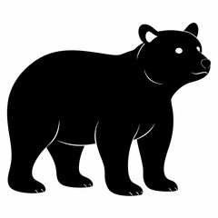 Bear Black silhouette