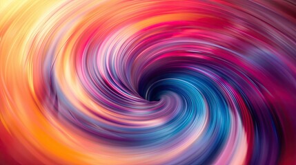 Obraz premium Vibrant swirls of abstract colors in motion
