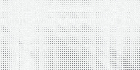 Dot pattern seamless background. Polka dot pattern template Monochrome dotted texture vector