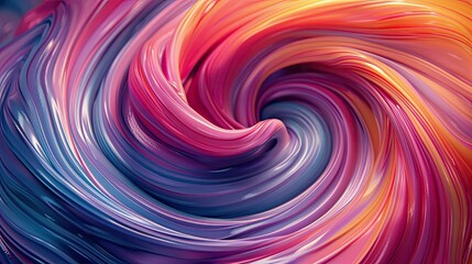 Obraz premium Vibrant swirls of abstract colors in motion