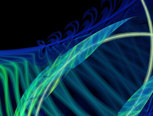 Imaginatory fractal abstract background Image