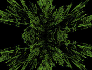 Imaginatory fractal abstract background Image