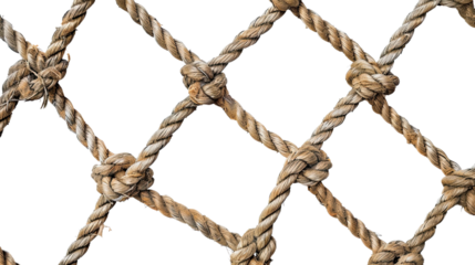 String net on a transparent background