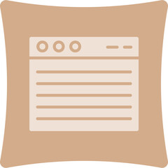 Stories Glyph Art Box Icon