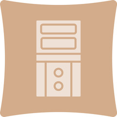 Cases Glyph Art Box Icon