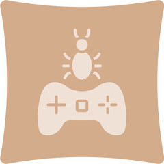 Bug Report Glyph Art Box Icon