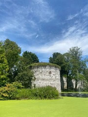 Castle in a park 
