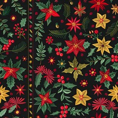 Seamless christmas pattern