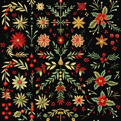 Seamless christmas pattern