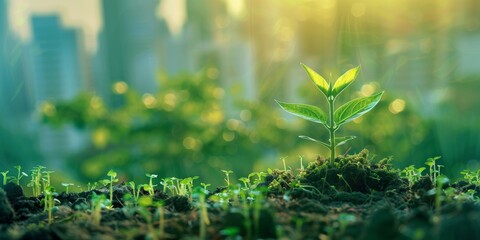 Green Business Philosophy Emphasizing Sustainable Investment Growth and Ecological Development with Environmental Stewardship for Financial Progress