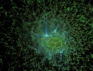 Imaginatory fractal abstract background Image