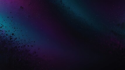 Obraz premium Grainy Wallpaper Gradient Noise Grunge Background. Grainy noisy poster background, dark blue orange red color wave black backdrop abstract header banner design