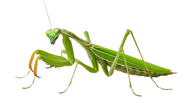 Mantis on a transparent background