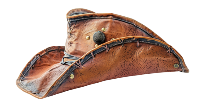 Pirate hat on a transparent background