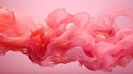 Fototapeta premium Pink Fluid Paint Drained on Pink Background, Abstract Image, Texture, Pattern Background, Wallpaper, Cover and Screen of Smartphone, Cell Phone, Computer, Laptop, Format 9:16 and 16:9