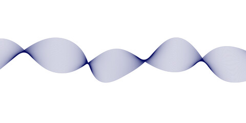 White abstract background. Fluttering white scarf. Waving on wind white fubric. 3D illustration