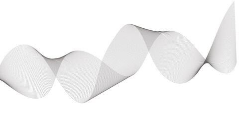 White abstract background. Fluttering white scarf. Waving on wind white fubric. 3D illustration