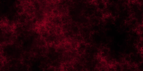 Rustic grunge textured dark red color old concrete wall surface for background. Abstract black and red paint wall cement texture. Red grunge dark red and black textured painted background. Old vintage