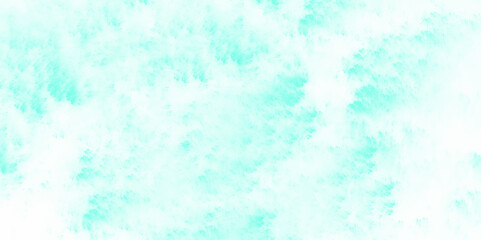 Abstract mint grungy wall textures for your design background with space. Abstract hand paint square stain watercolor background. white background with grunge texture for creative design.