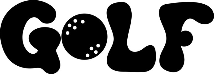 Golf Vector Graphic 