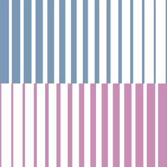 Geometric artwork pattern with vertical columns rectangles and trapezoids, rhythmic design