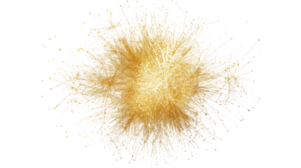 Fireworks on a transparent background