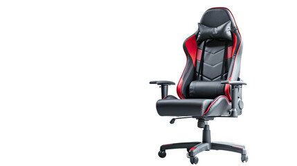 Gaming chair on a transparent background