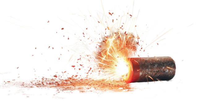 firecracker on a transparent background