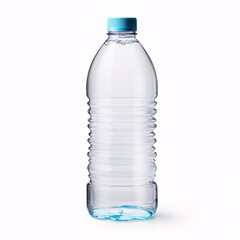 Fototapeta premium Water plastic bottle isolated on white background with clipping path 