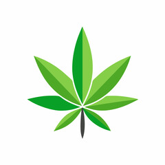 cannabis leaf vector illustration