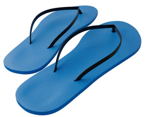 Flipflops for the beach isolated