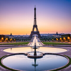 Reflejos de París: La Elegancia de la Torre Eiffel