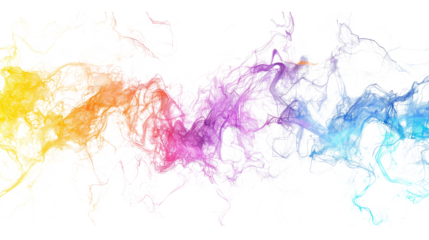 Electricity on a transparent background