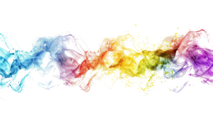 Electricity on a transparent background