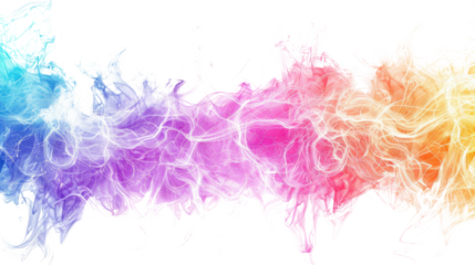 Electricity on a transparent background