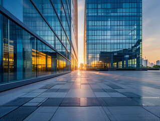 Fototapeta premium modern office building