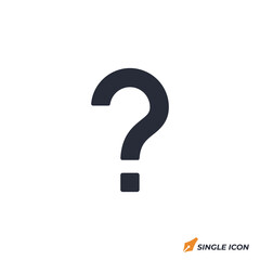 Help icon vector illustration. Help symbol isolated on white background.