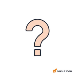 Help icon vector illustration. Help symbol isolated on white background.