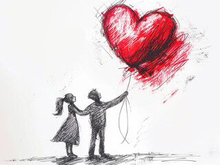 grunge valentine background