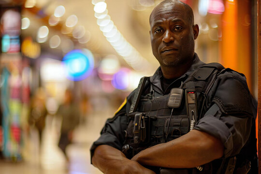 Security Officer at Mall or Retail Store