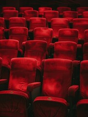 Fototapeta premium Theater seating rows