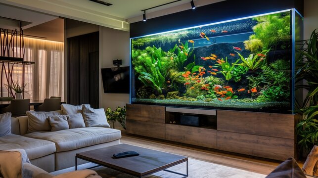 Fish Tank Living Room Images – Browse 11,381 Stock Photos, Vectors, and ...