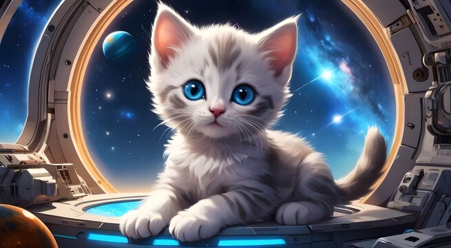 adventure of the astronaut kitten