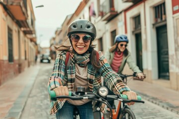 Fototapeta premium Multi-ethnic beauty. Caucasian and African. Different ethnicity women on black background. Beautiful vogue girls.. Beautiful simple AI generated image in 4K, unique.