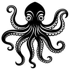 octopus illustration and octopus vector