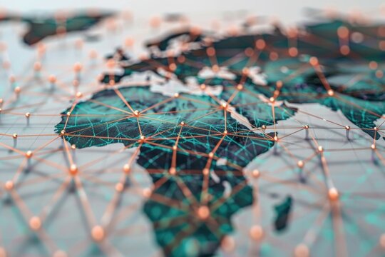 Global Connections Map