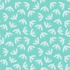 Ethnic birds seamless Ukraine pattern for wrapping paper and fabrics and linens