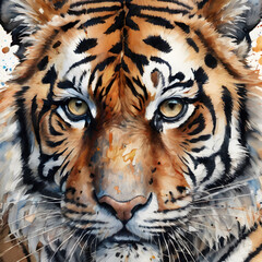 tiger of the blue sky