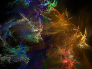 Imaginatory fractal abstract background Image