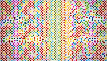 Texture, polka dot pattern, colorful, simple, background material, background image, digital, Generative AI